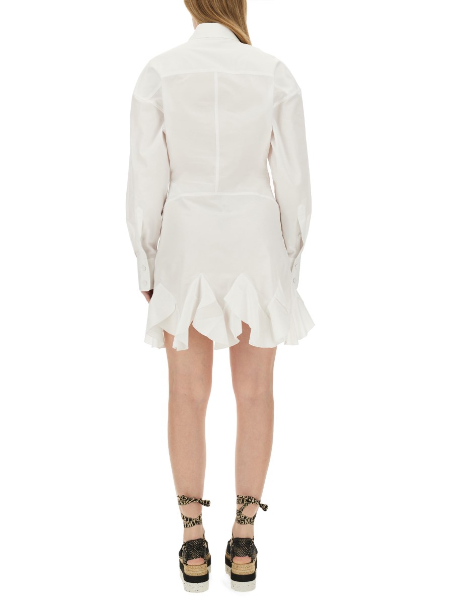 STELLA McCARTNEY ABITO CAMICIA IN POPELINE DI COTONE