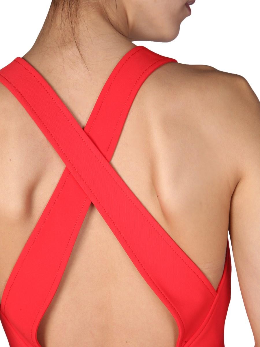 BOUTIQUE MOSCHINO ABITO CON DETTAGLIO CUT OUT CON INCROCIO
