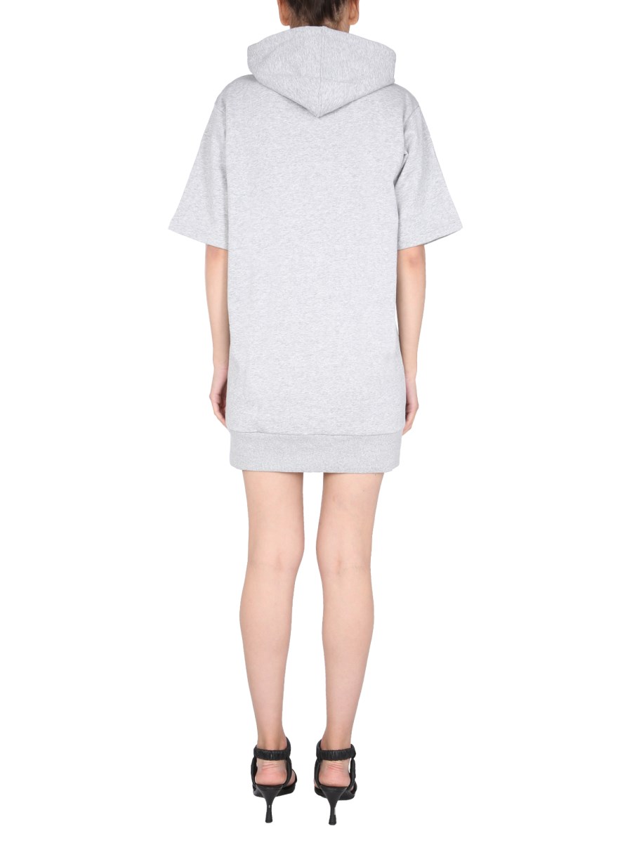 MICHAEL BY MICHAEL KORS ABITO IN COTONE BIOLOGICO CON CAPPUCCIO E LOGO PRIDE HEART