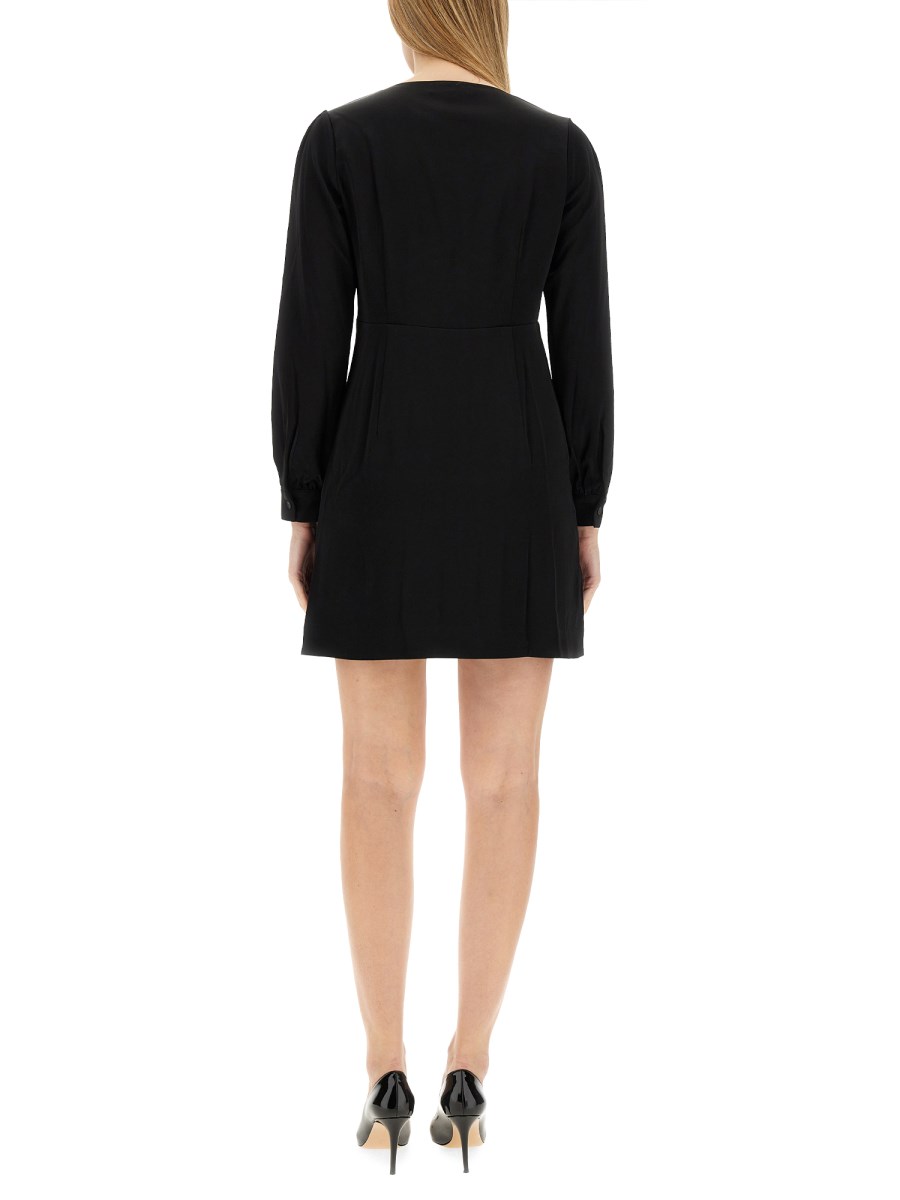 MICHAEL BY MICHAEL KORS ABITO IN SATIN CON SCOLLO A V