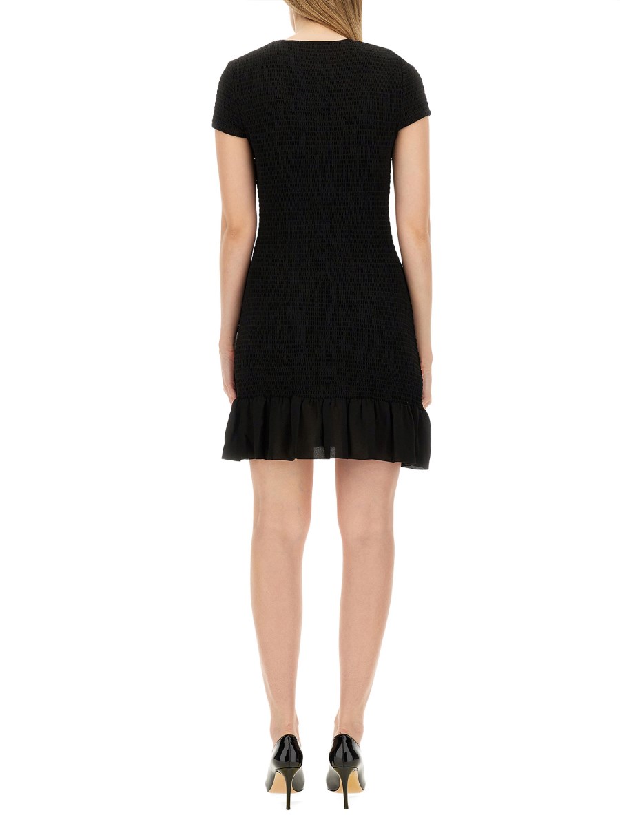 MICHAEL BY MICHAEL KORS ABITO MINI IN GEORGETTE CON PUNTO SMOCK