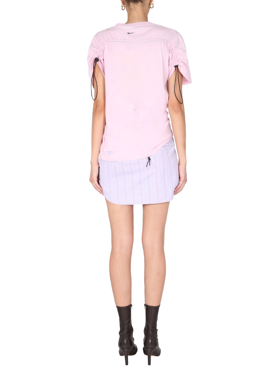 1/OFF ABITO REMADE NIKE IN COTONE CON GONNA APPLICATA