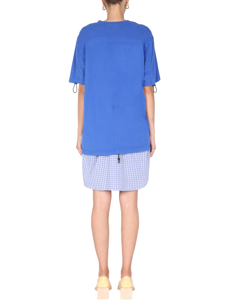 1/OFF ABITO REMADE NIKE IN COTONE CON GONNA APPLICATA