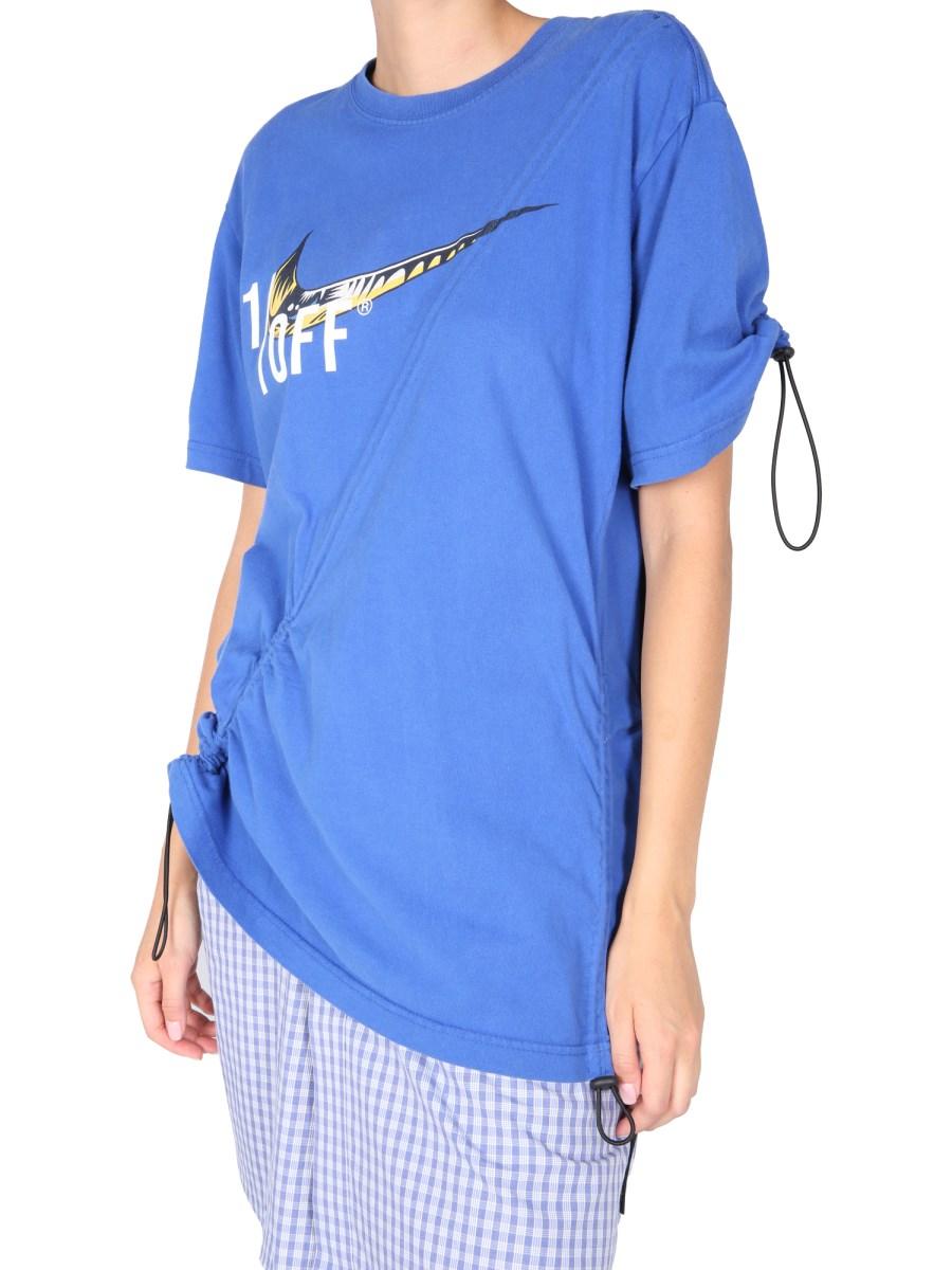 1/OFF ABITO REMADE NIKE IN COTONE CON GONNA APPLICATA
