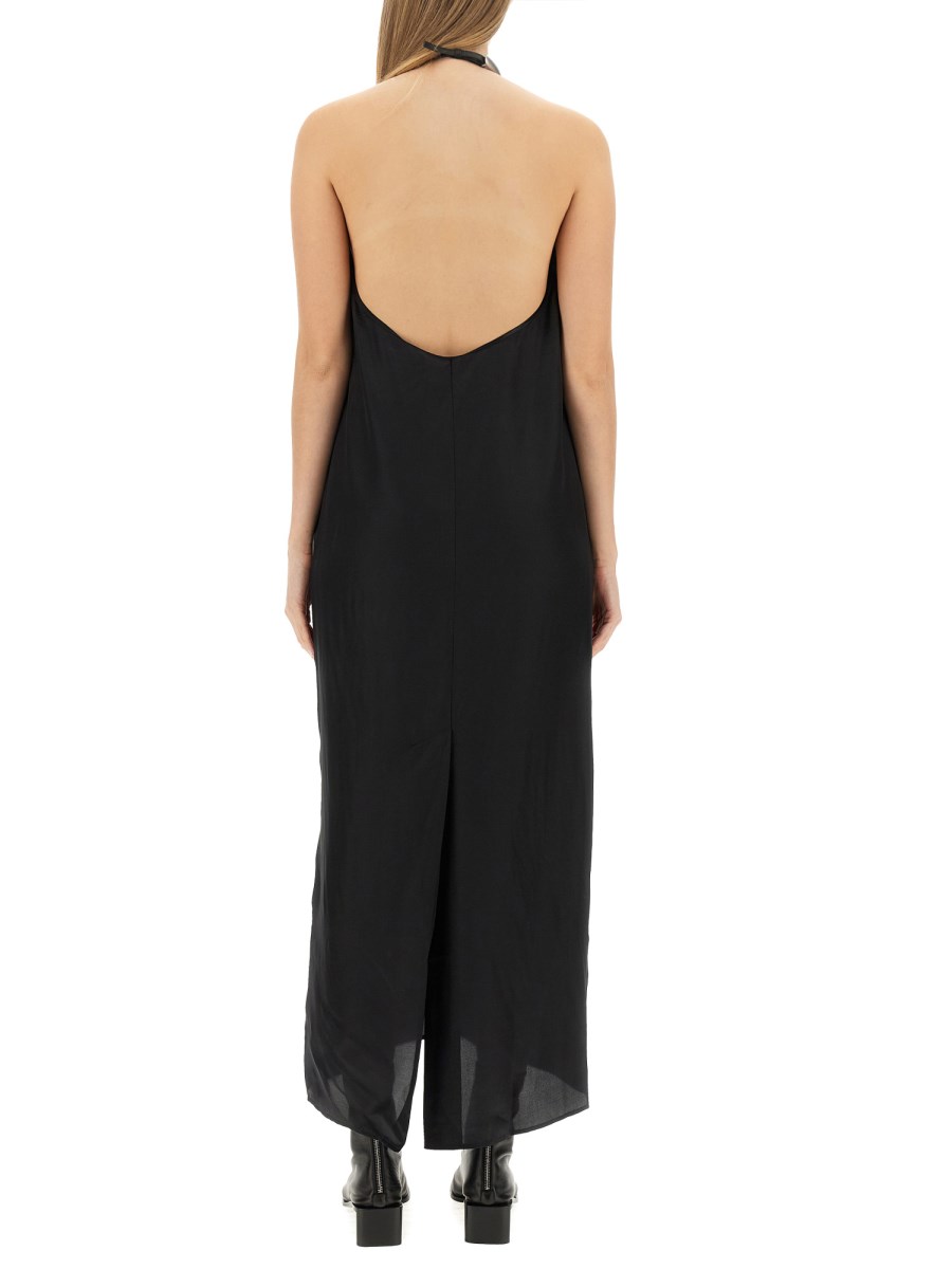 ACNE STUDIOS ABITO MIDI IN SATIN