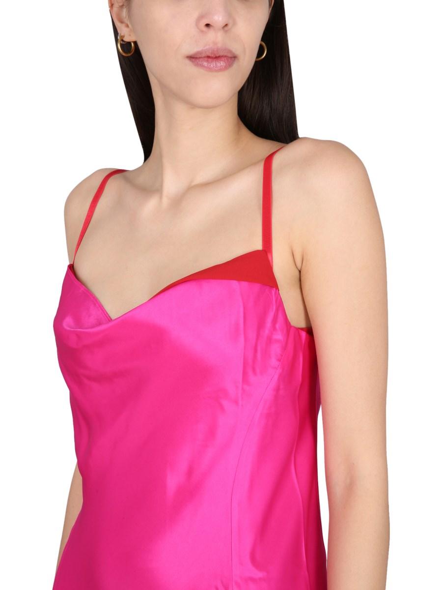 ACNE STUDIOS ABITO SOTTOVESTE IN RASO