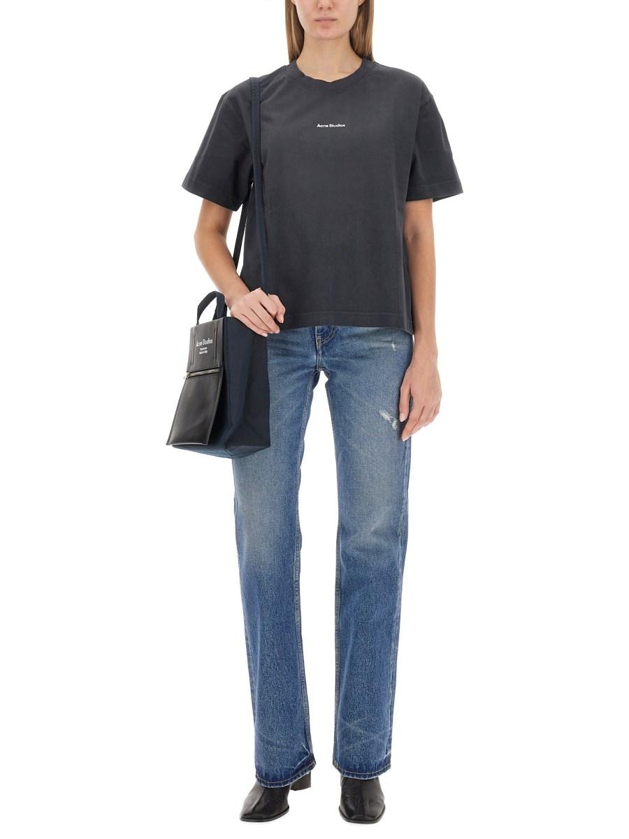 ACNE STUDIOS BORSA TOTE PAPERY IN NYLON