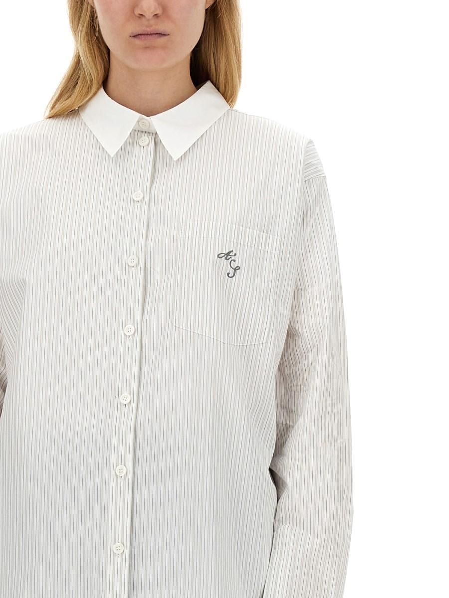 ACNE STUDIOS CAMICIA A RIGHE