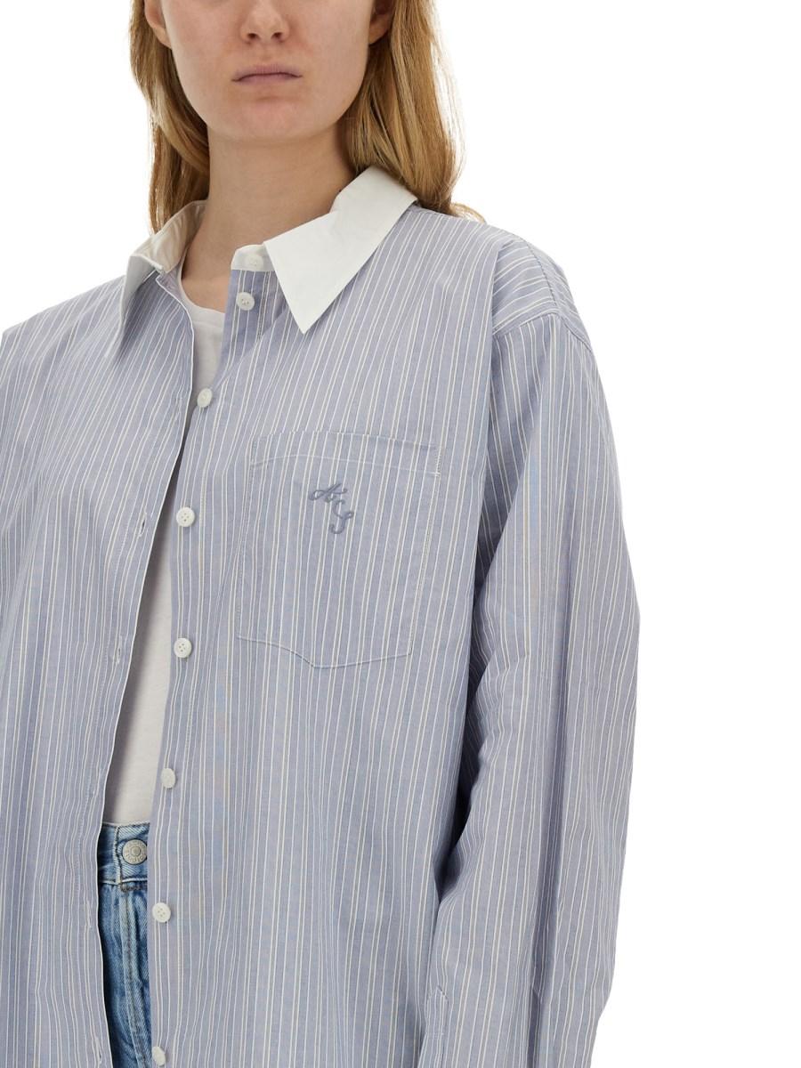 ACNE STUDIOS CAMICIA A RIGHE
