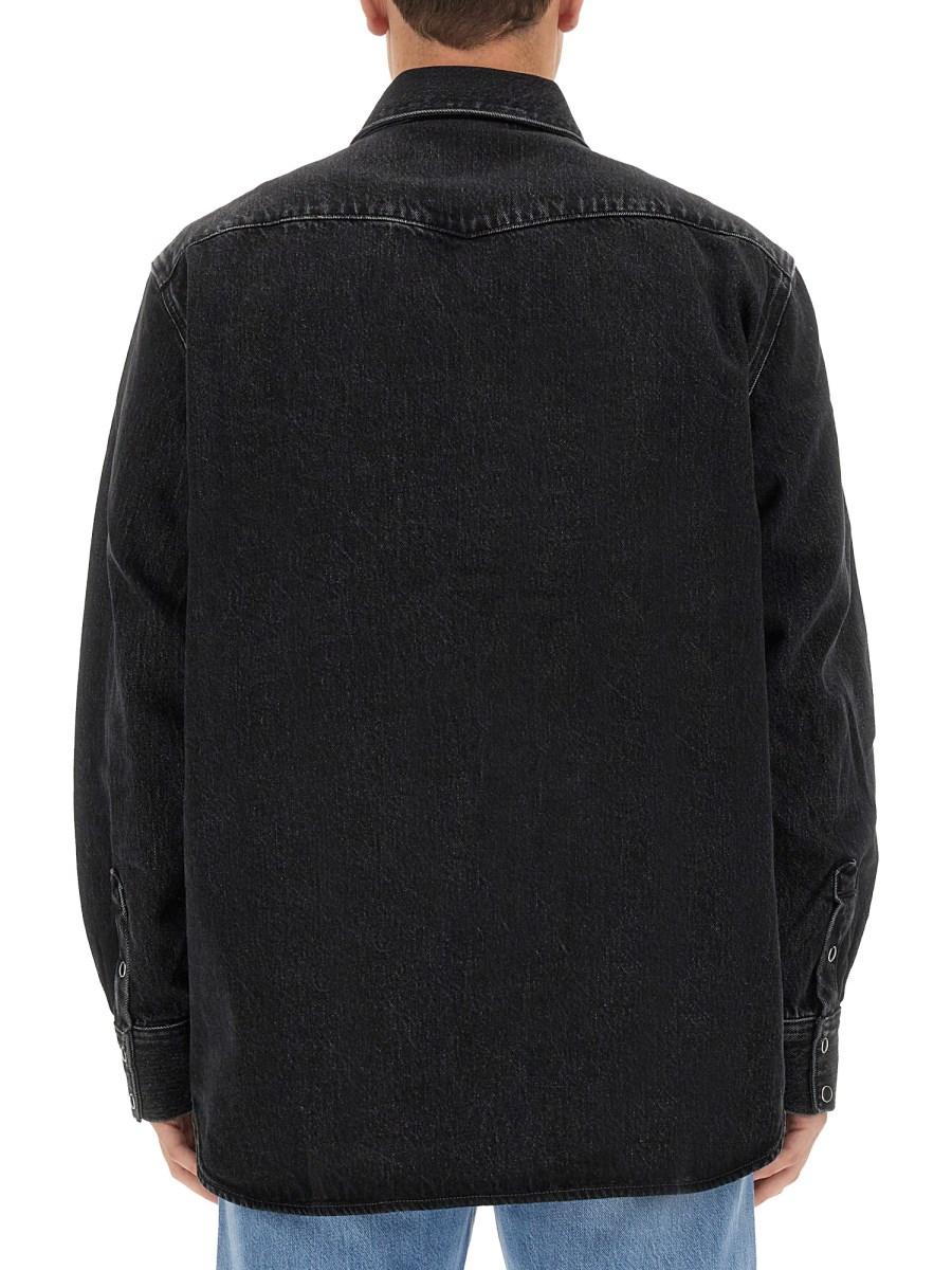 ACNE STUDIOS CAMICIA CON BOTTONI IN DENIM