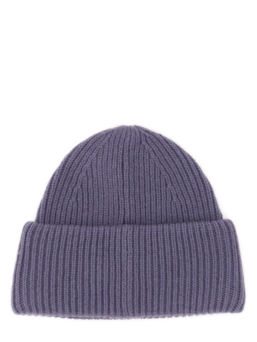 ACNE STUDIOS CAPPELLO BEANIE CON PATCH FACE