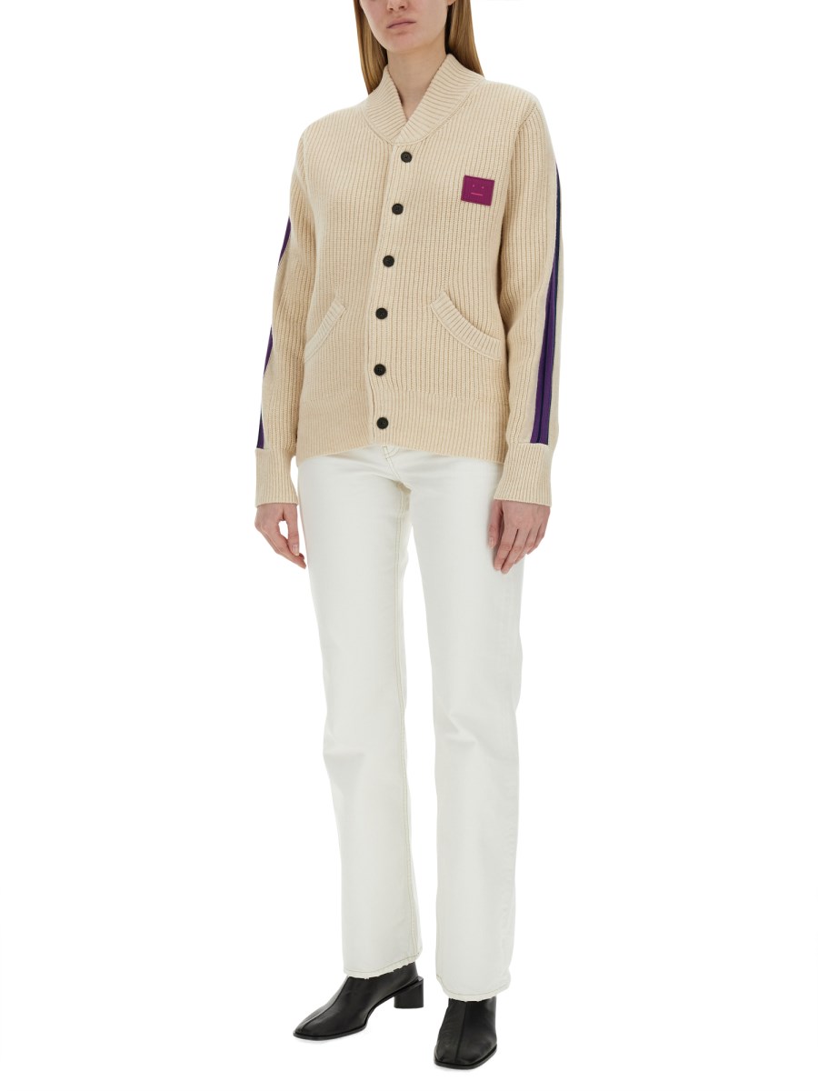 ACNE STUDIOS CARDIGAN IN MAGLIA