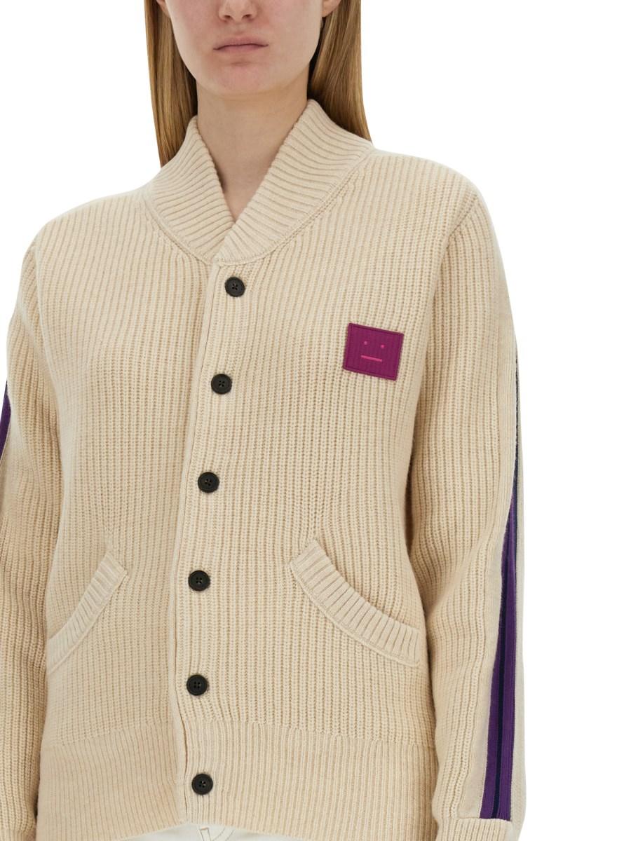 ACNE STUDIOS CARDIGAN IN MAGLIA