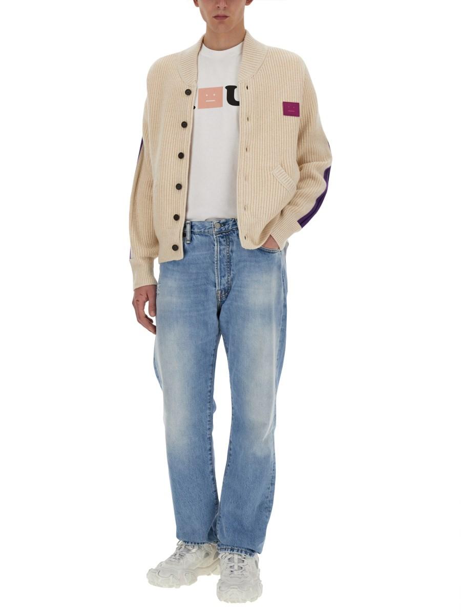 ACNE STUDIOS CARDIGAN IN MAGLIA
