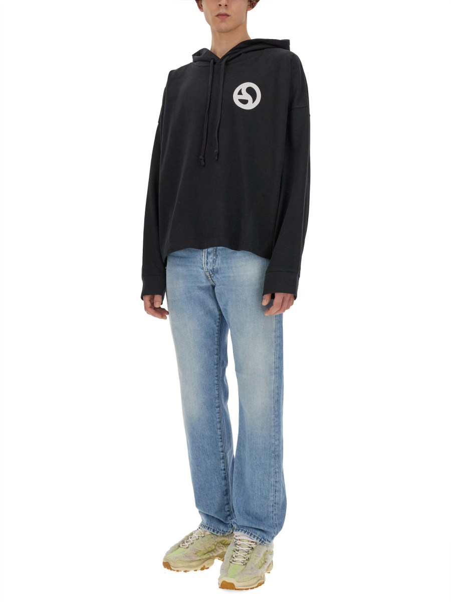 ACNE STUDIOS FELPA CON CAPPUCCIO