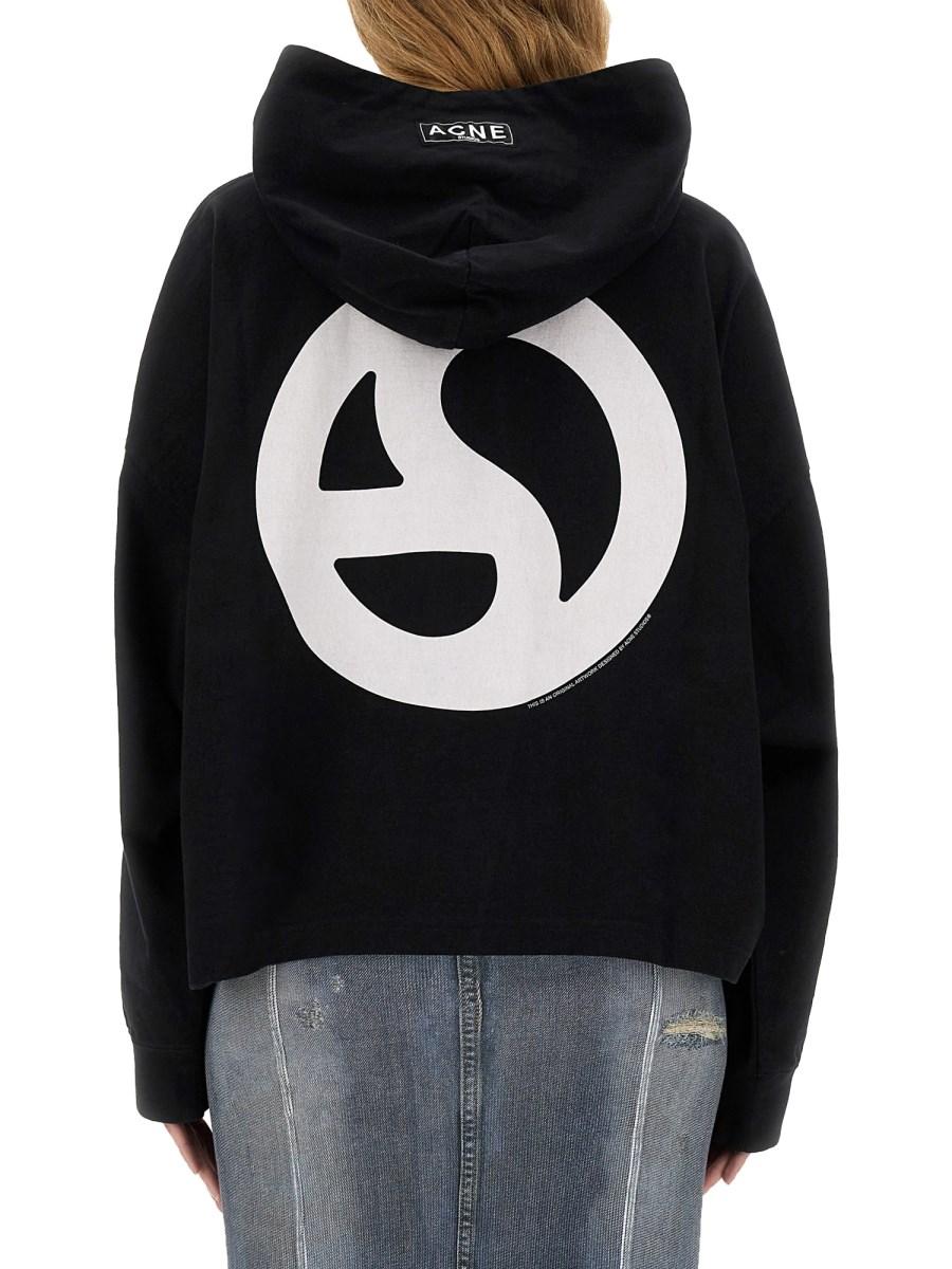 ACNE STUDIOS FELPA CON CAPPUCCIO