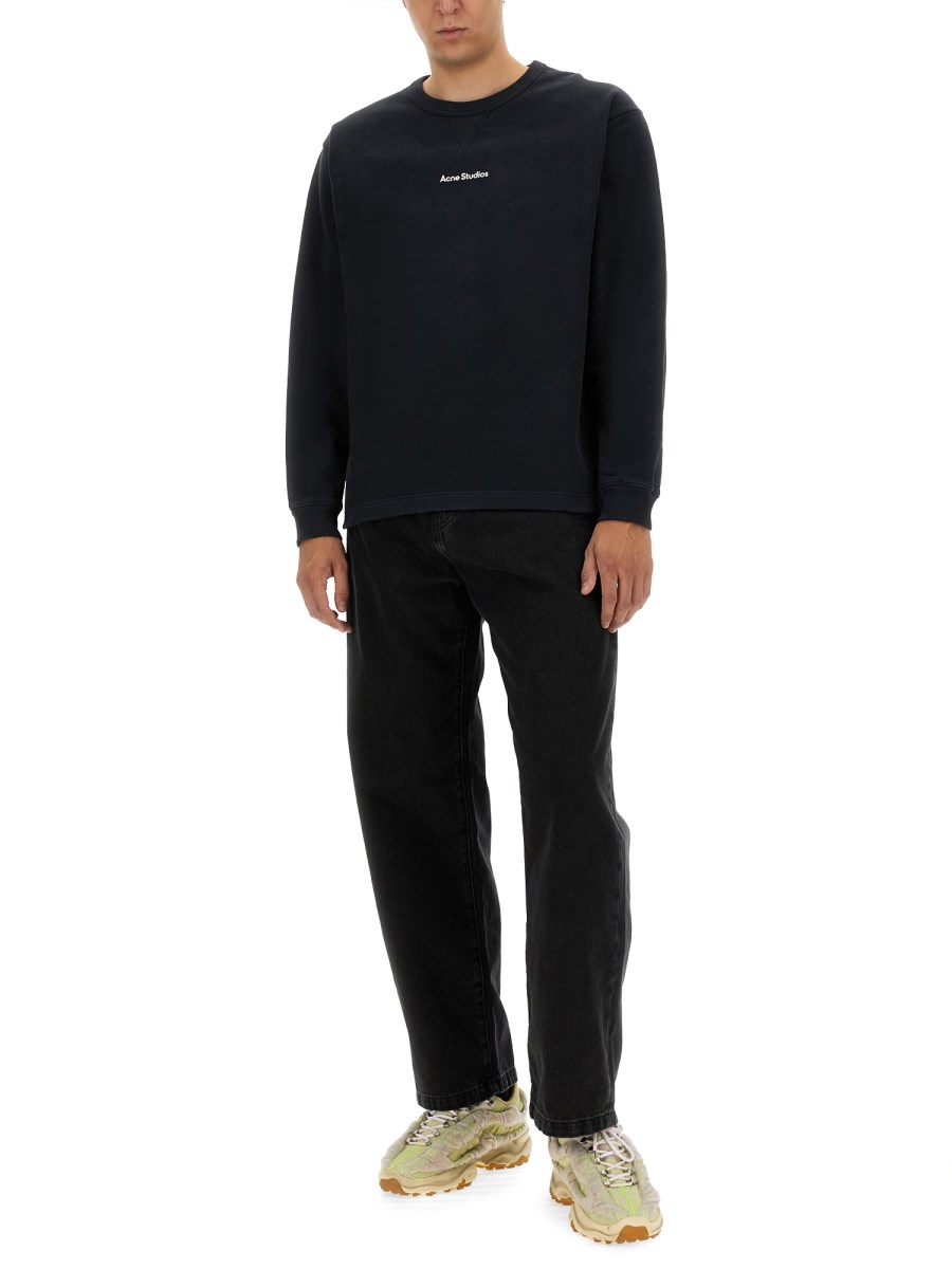ACNE STUDIOS FELPA CON LOGO