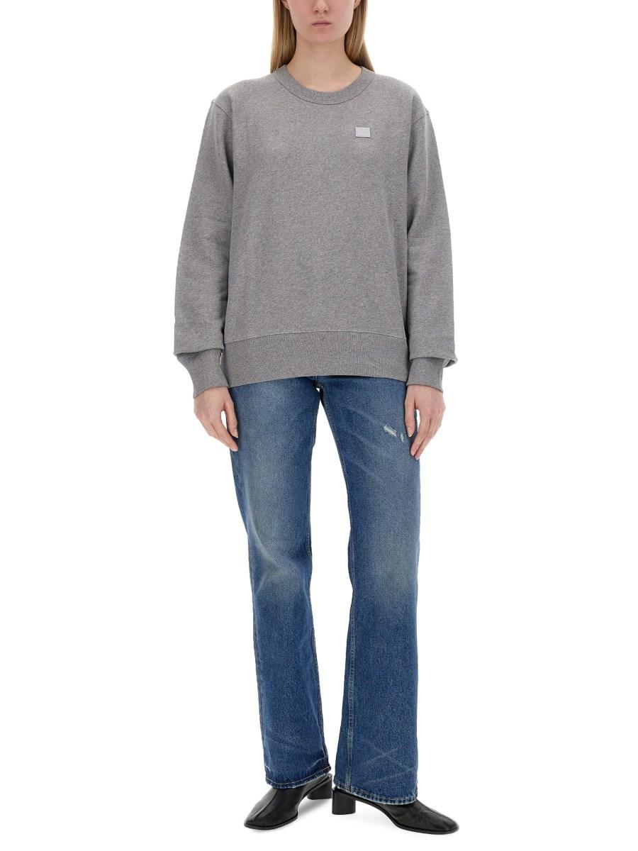 ACNE STUDIOS FELPA CON LOGO