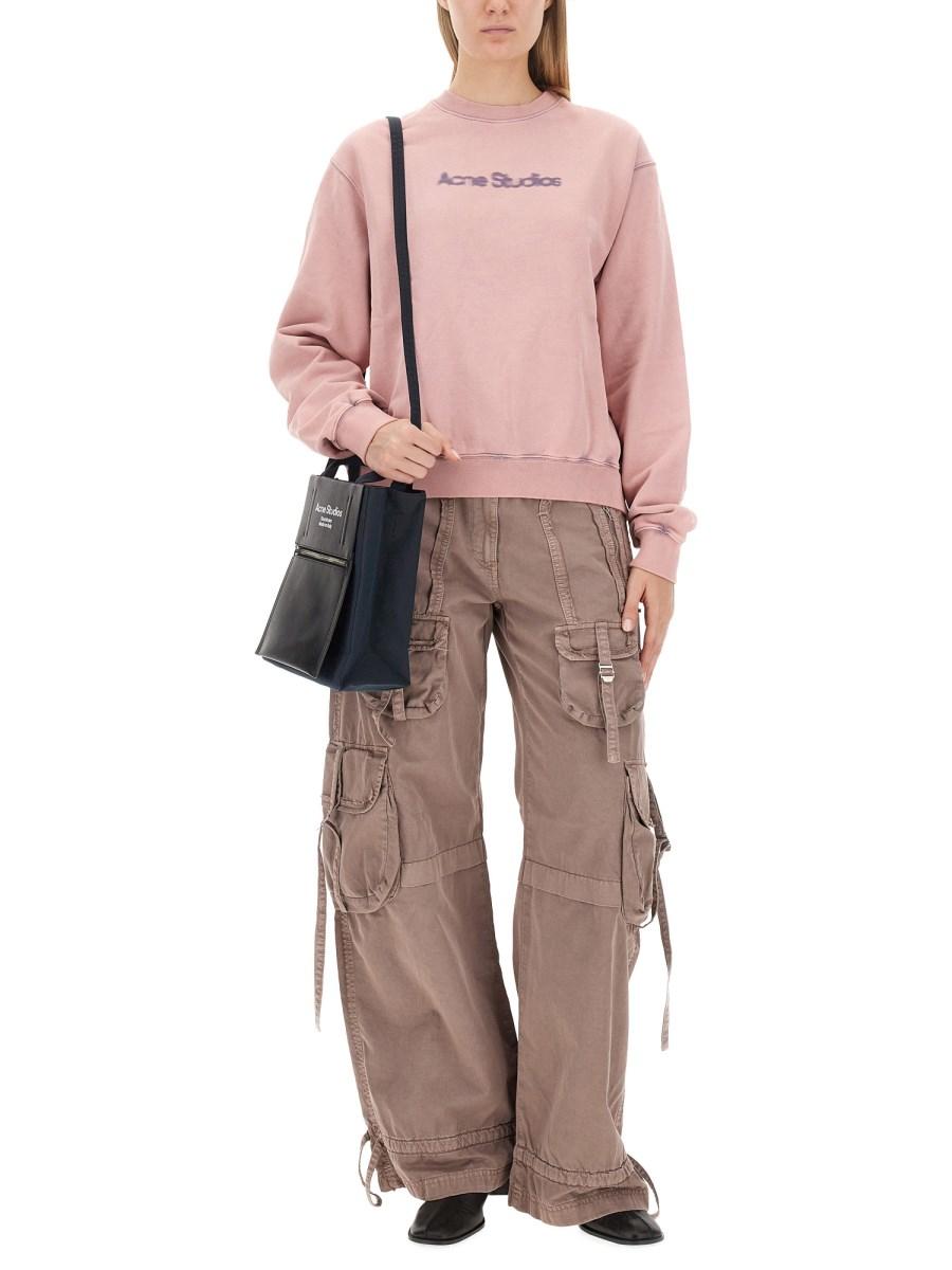 ACNE STUDIOS FELPA CON LOGO