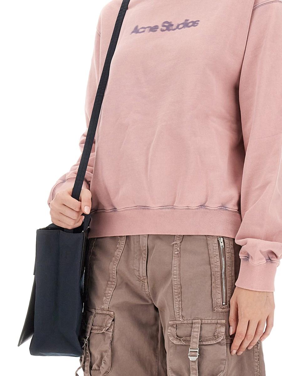 ACNE STUDIOS FELPA CON LOGO
