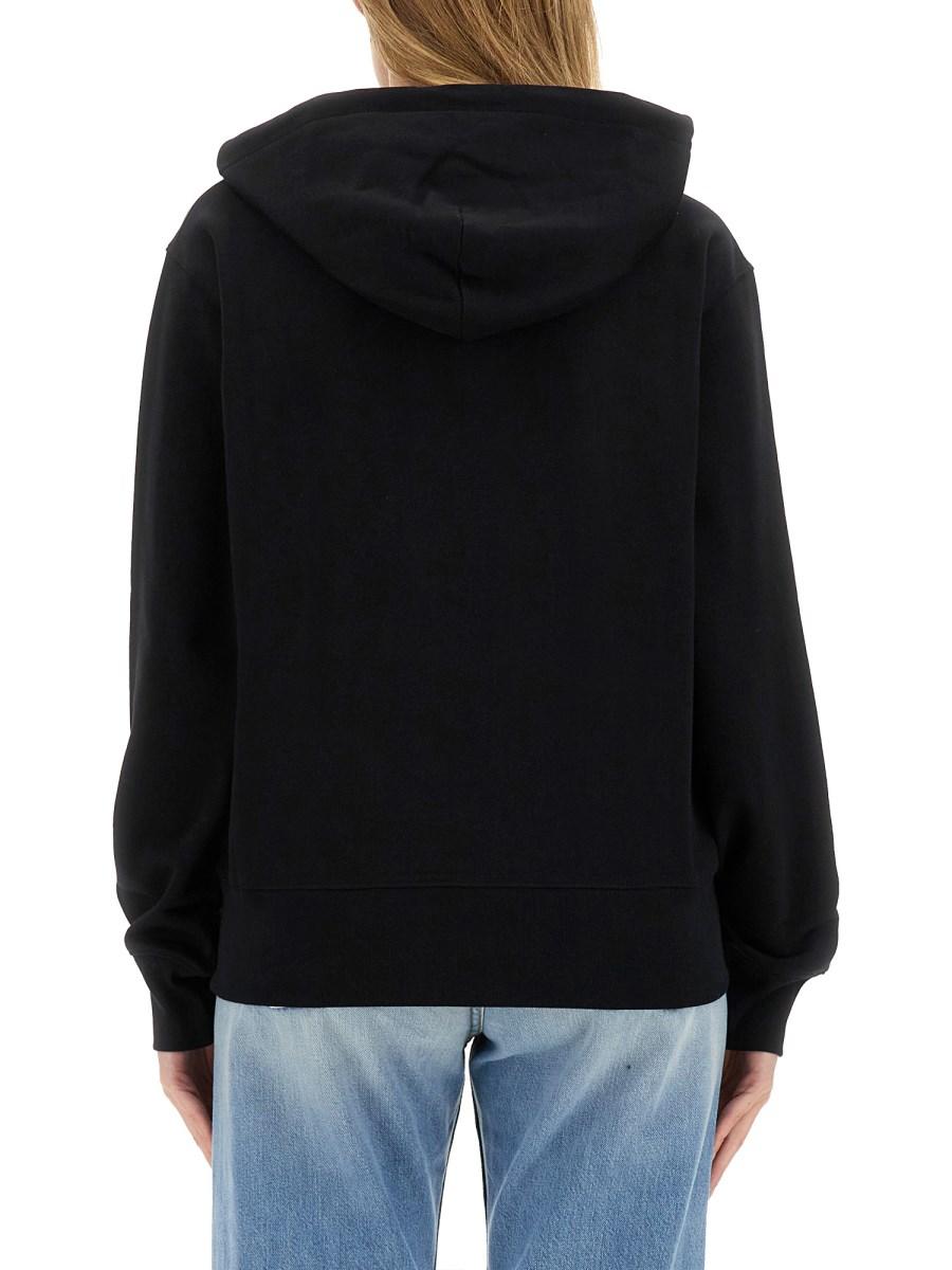 ACNE STUDIOS FELPA CON PATCH "FACE"