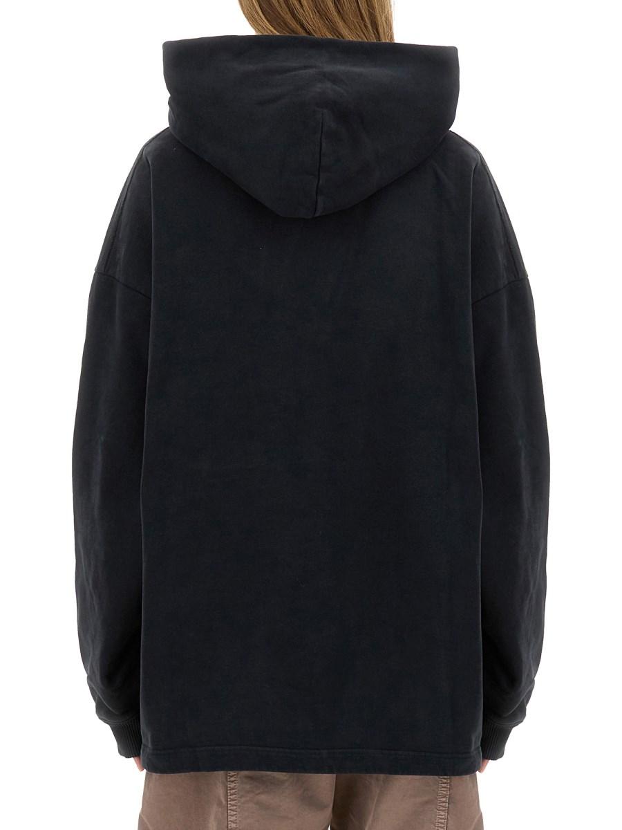 ACNE STUDIOS FELPA IN COTONE CON LOGO