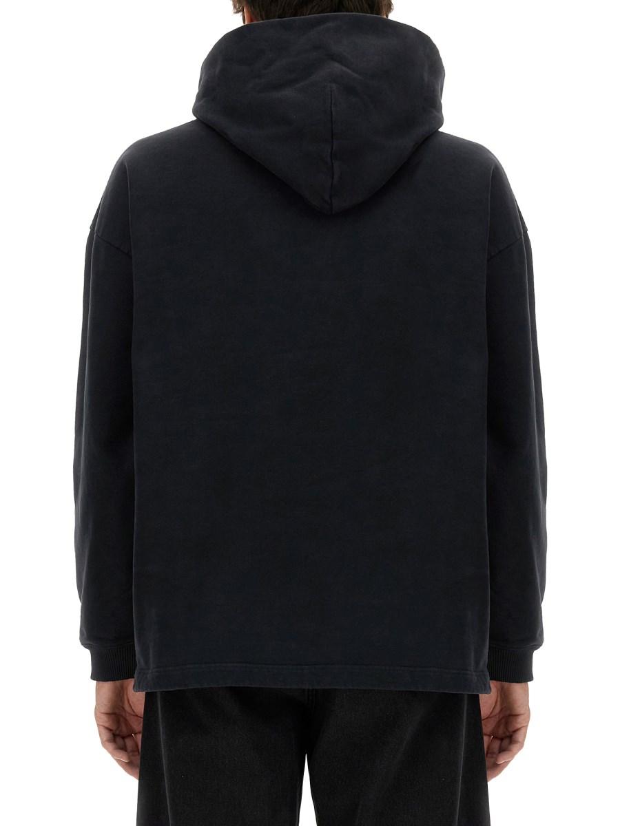 ACNE STUDIOS FELPA IN COTONE CON LOGO