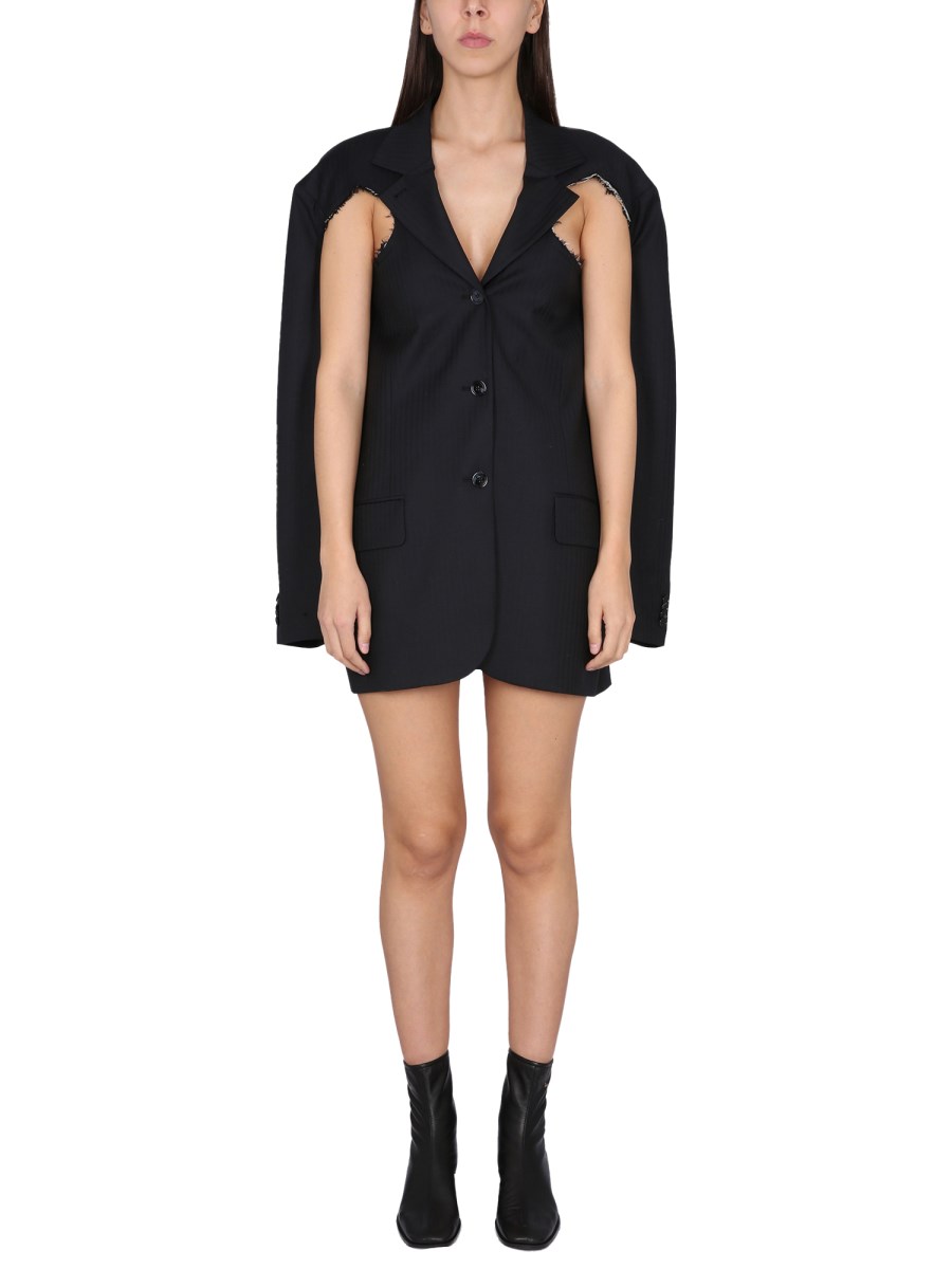 ACNE STUDIOS GIACCA DECONSTRUCTED IN LANA