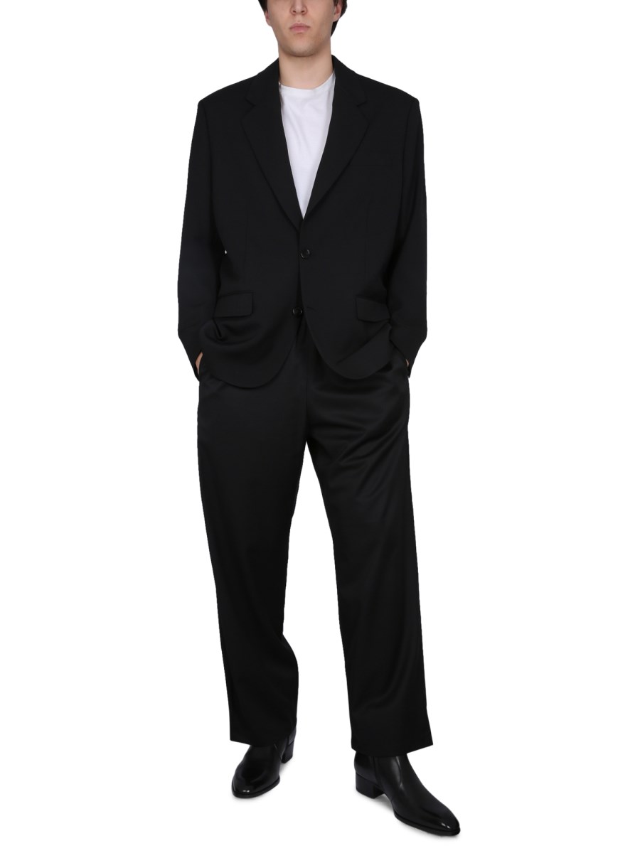 ACNE STUDIOS GIACCA MONOPETTO IN MISTO LANA