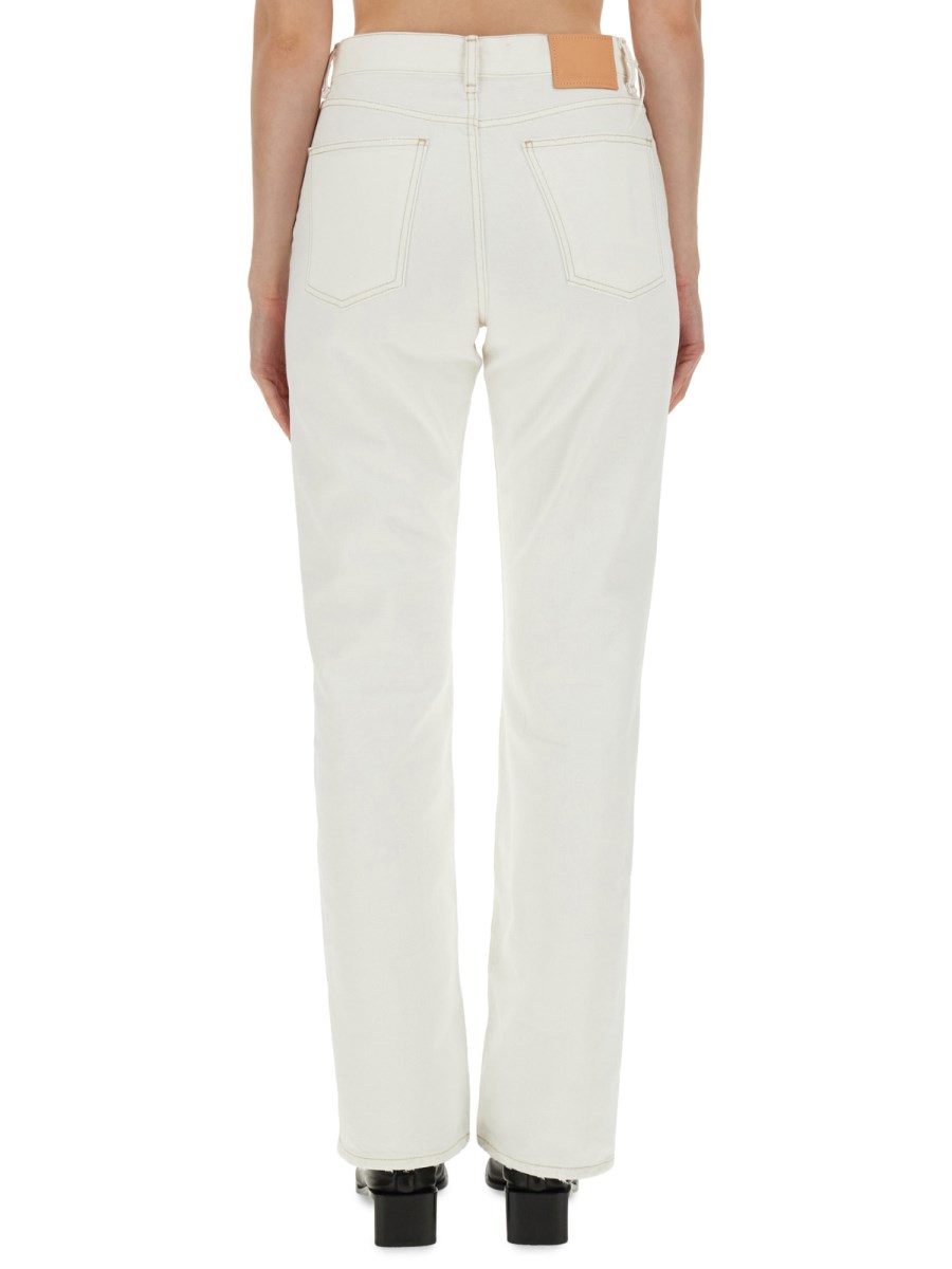 ACNE STUDIOS JEANS REGULAR FIT IN DENIM DI COTONE