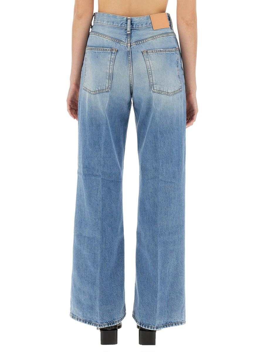 ACNE STUDIOS JEANS RELAXED FIT IN DENIM DI COTONE