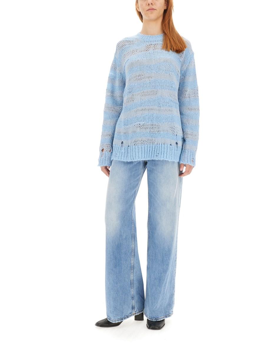 ACNE STUDIOS MAGLIA RELAXED FIT IN MISTO LANA