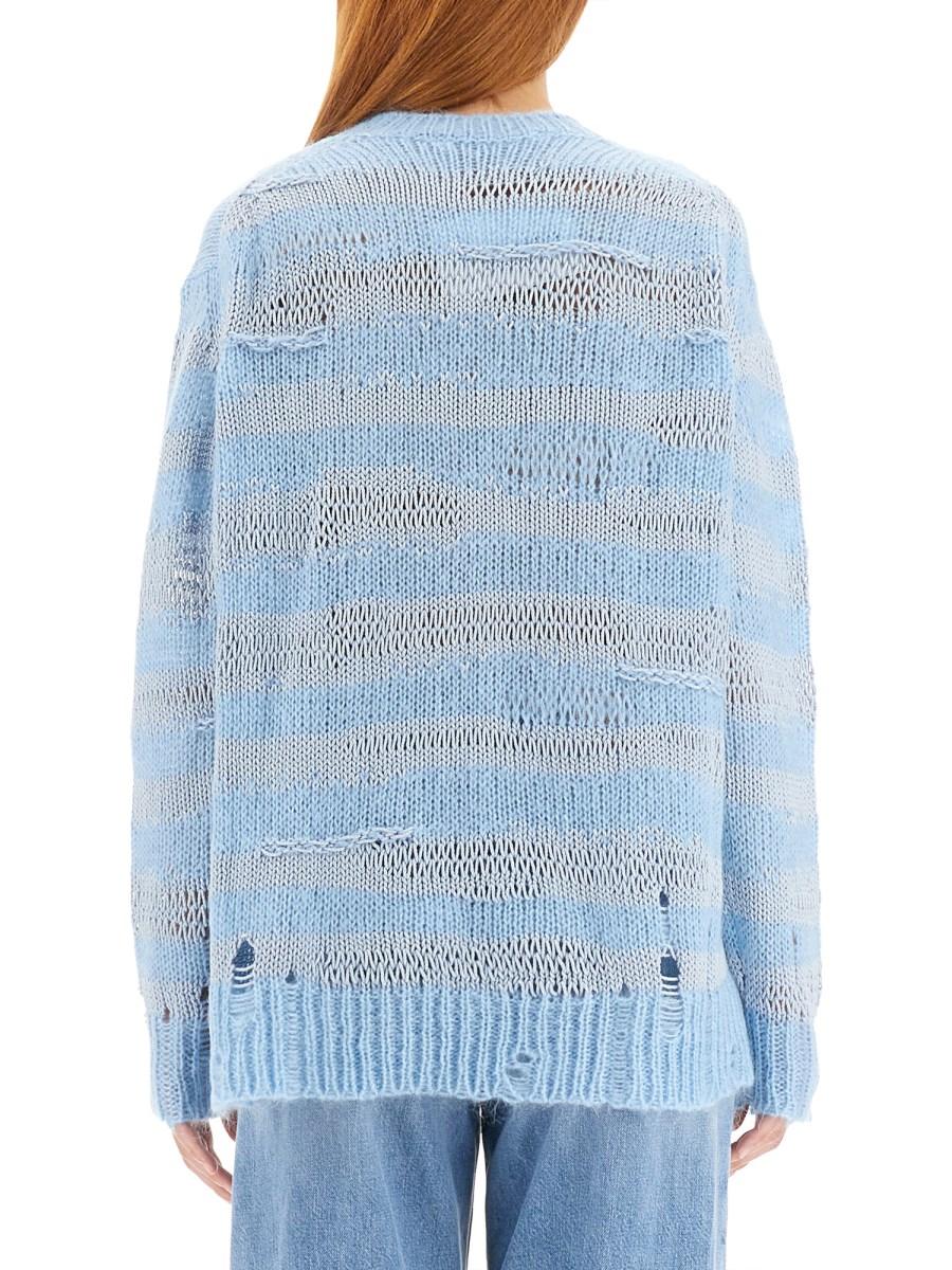 ACNE STUDIOS MAGLIA RELAXED FIT IN MISTO LANA