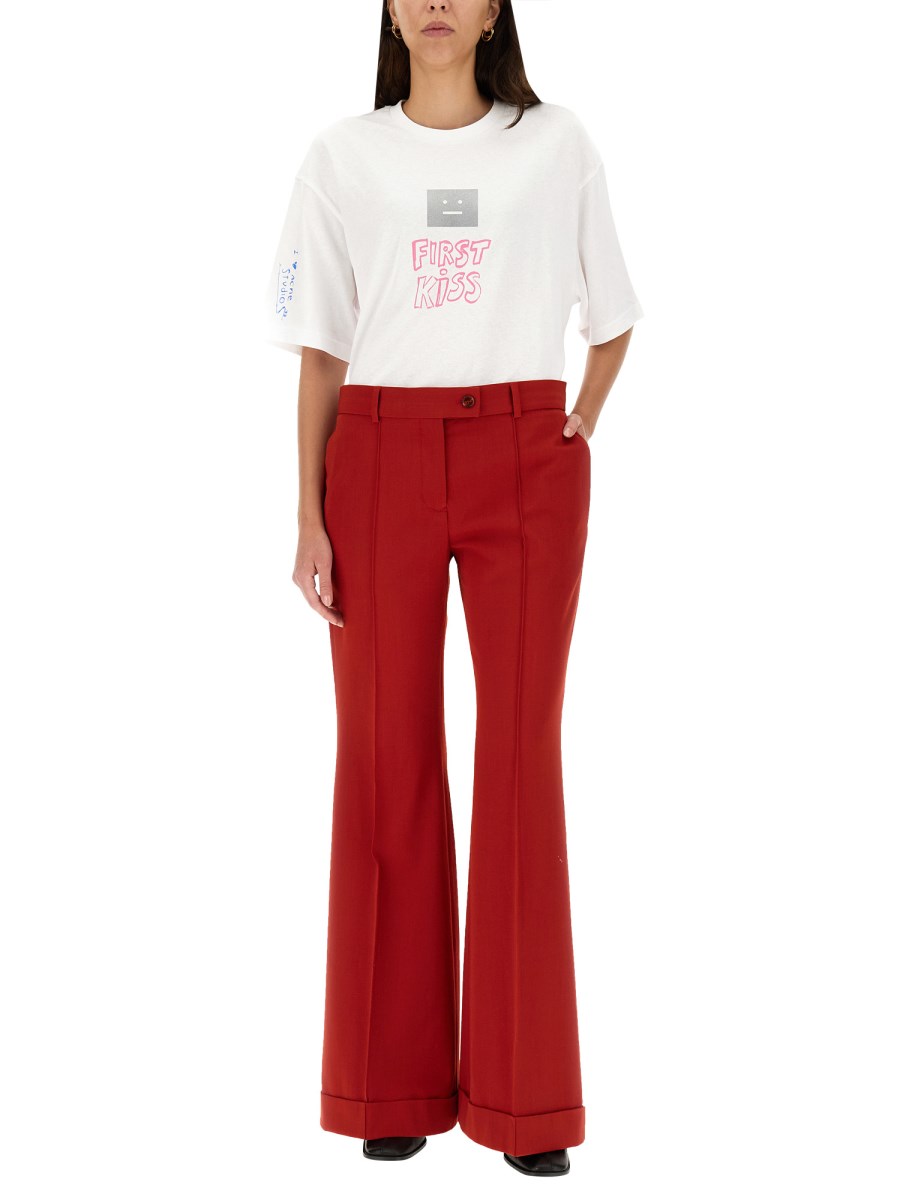 ACNE STUDIOS PANTALONE IN MISTO LANA