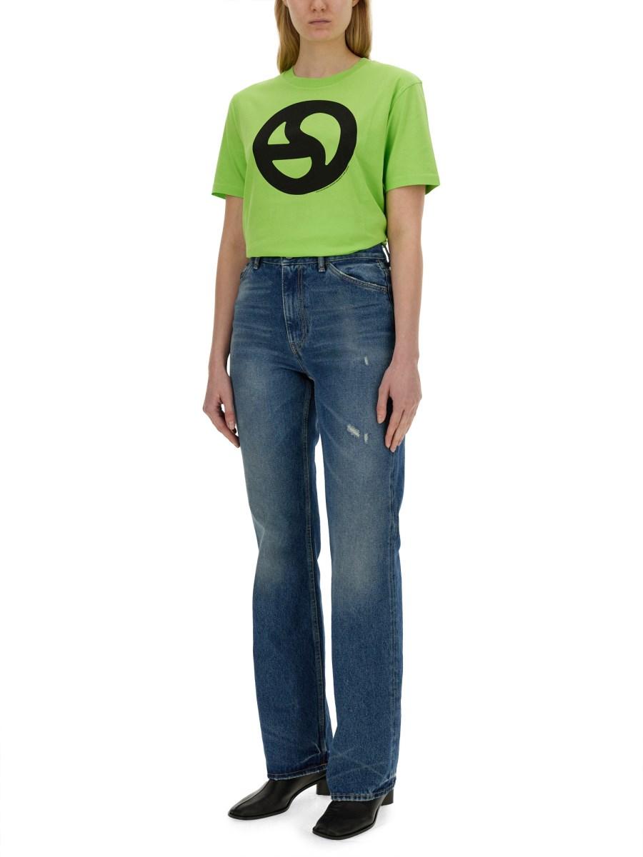 ACNE STUDIOS T-SHIRT CON STAMPA