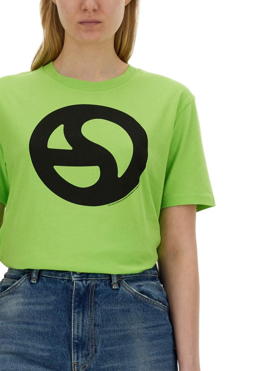ACNE STUDIOS T-SHIRT CON STAMPA
