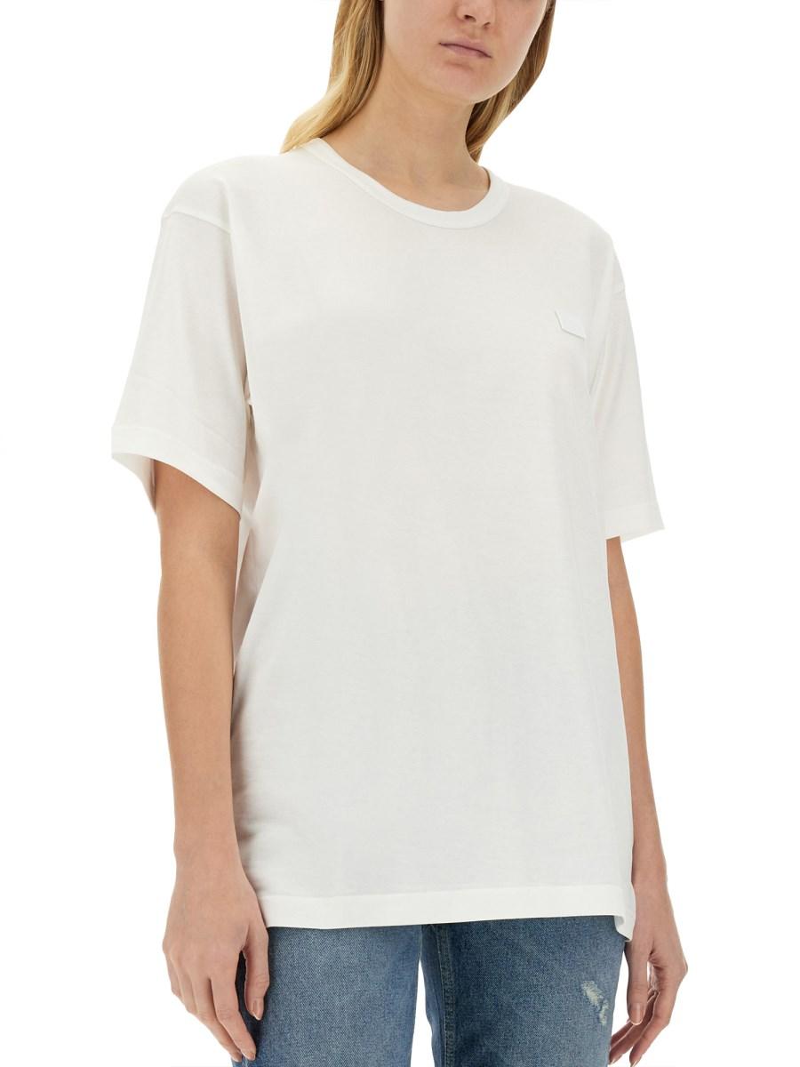 ACNE STUDIOS T-SHIRT "FACE" IN COTONE