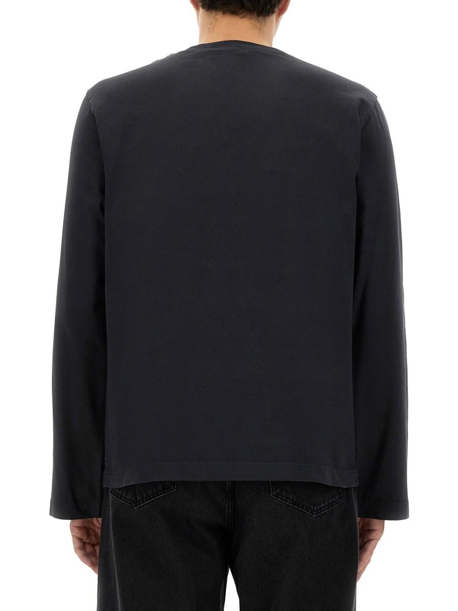 ACNE STUDIOS T-SHIRT IN JERSEY DI COTONE CON LOGO