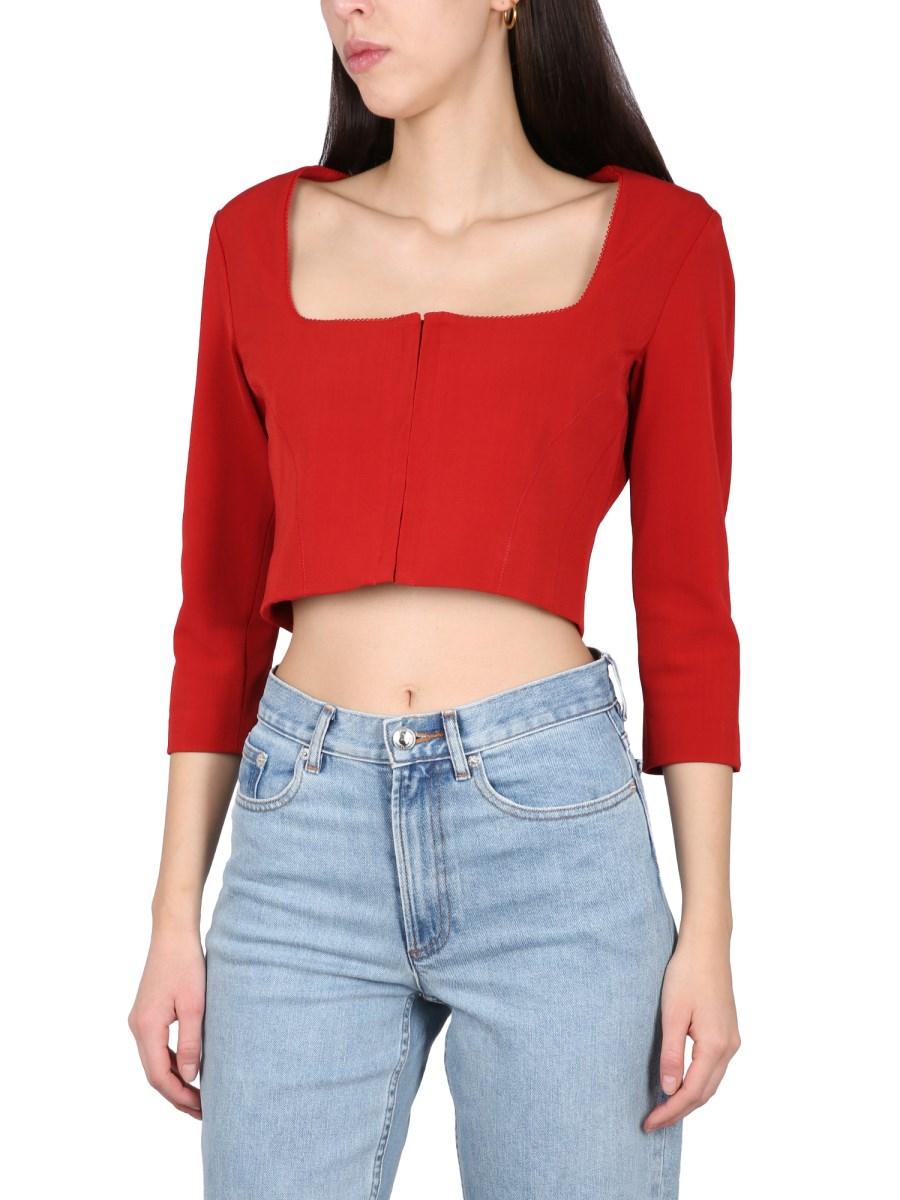 ACNE STUDIOS TOP MANICA LUNGA