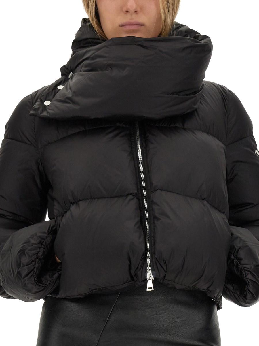 ADD GIACCA CORTA CON COLLO STACCABILE