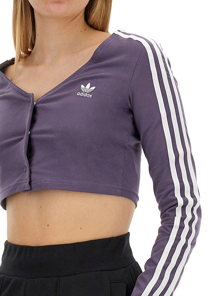 ADIDAS ORIGINALS TOP IN COTONE CON LOGO