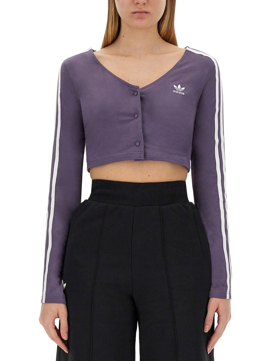 ADIDAS ORIGINALS TOP IN COTONE CON LOGO