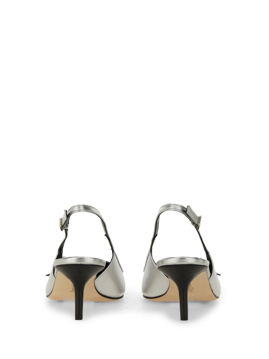AEYDE SLINGBACK SABA IN NAPPA LAMINATA