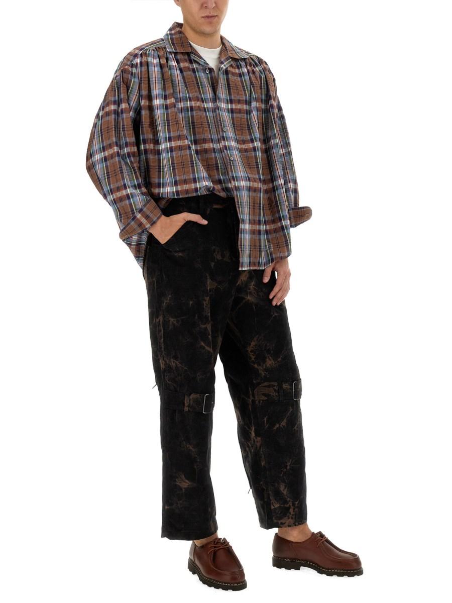 AïE CAMICIA IN COTONE SEERSUCKER