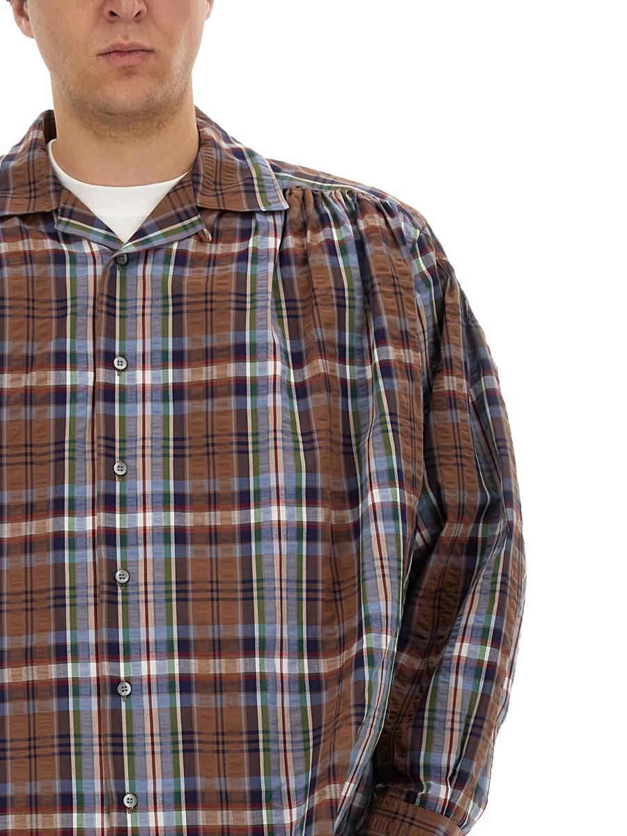 AïE CAMICIA IN COTONE SEERSUCKER