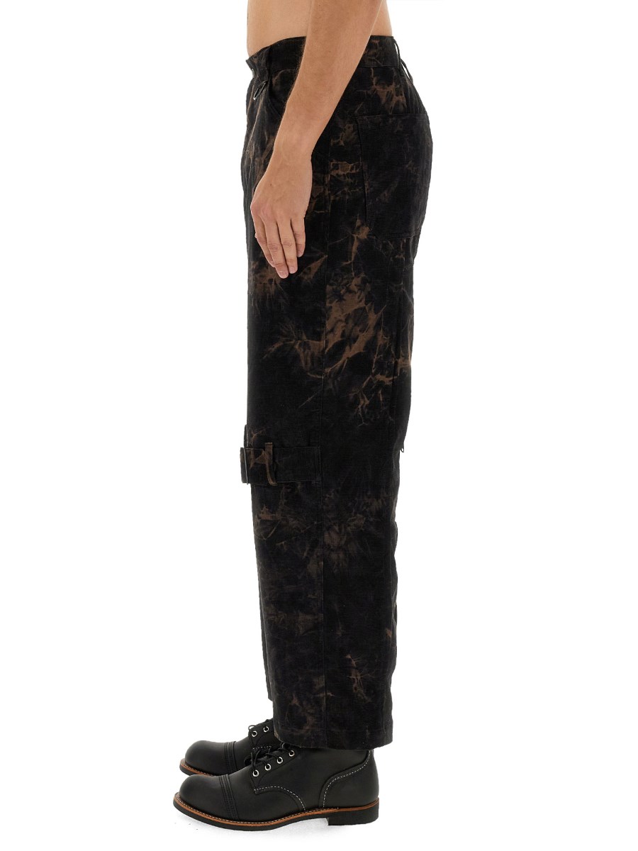 AïE PANTALONE A COSTE IN COTONE DOBBY