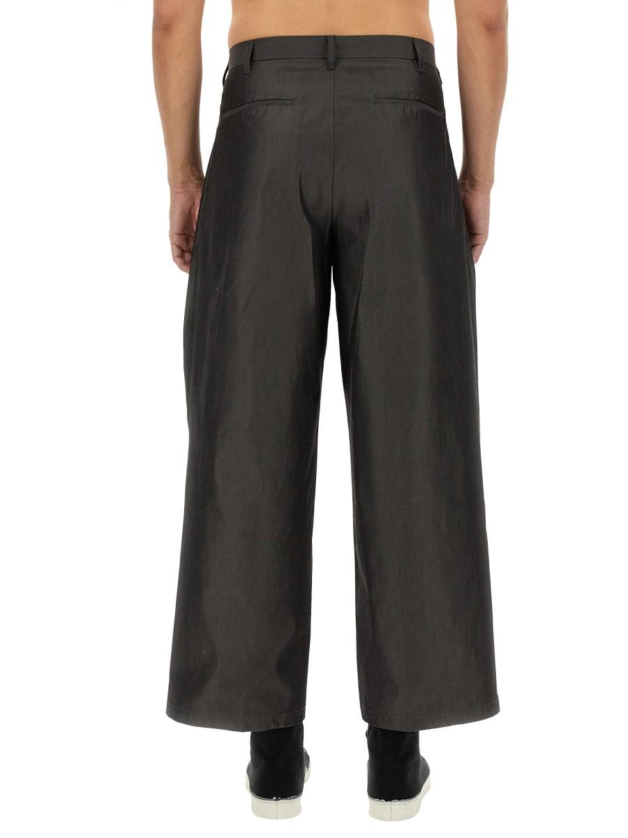 AïE PANTALONE WIDE FIT IN GABARDINE DI COTONE