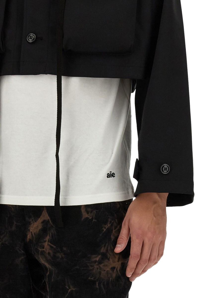 AïE T-SHIRT IN JERSEY DI COTONE