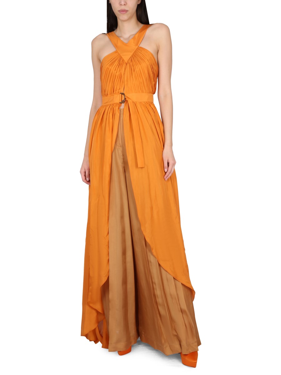 ALBERTA FERRETTI ABITO IN MUSSOLA DI SETA