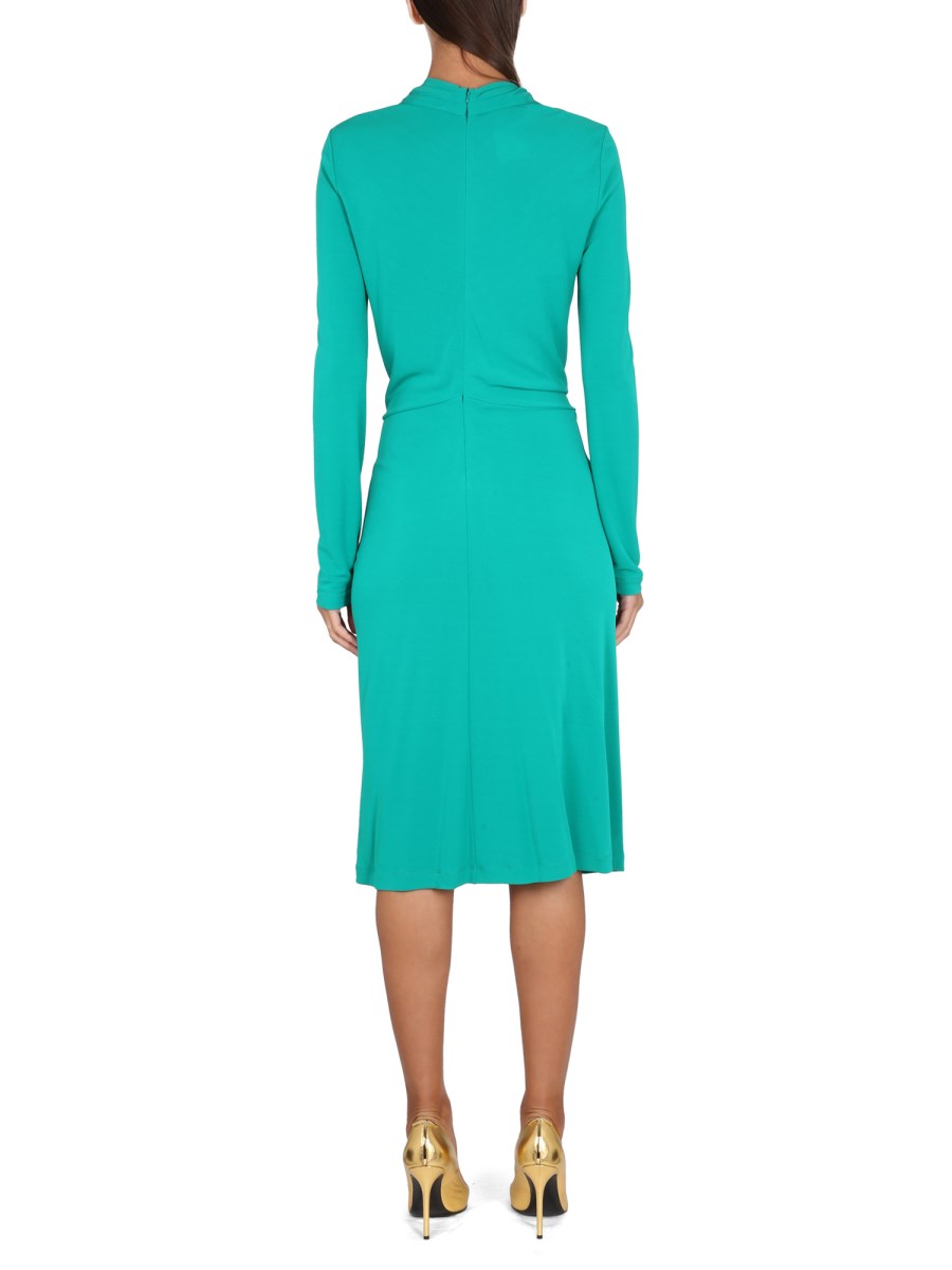ALBERTA FERRETTI ABITO SCOLLO A V